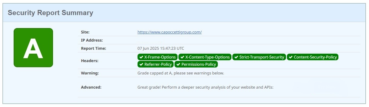 Report Security